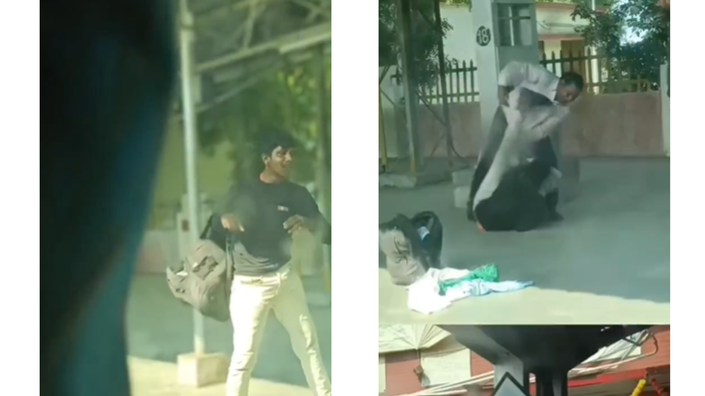 उज्जैन रेलवे स्टेशन पर विकलांग व्यक्ति से दुर्व्यवहार, GRP कांस्टेबल सस्पेंड — वीडियो वायरल